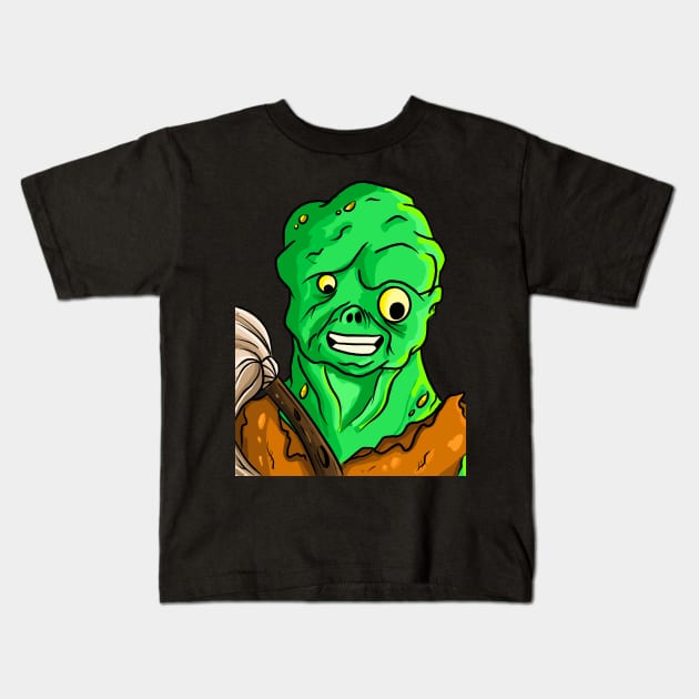 Toxie Kids T-Shirt by JeremyBrownArt 